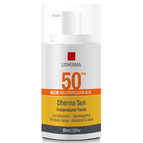 DHERMA SUN FACIAL FLUIDO FPS50